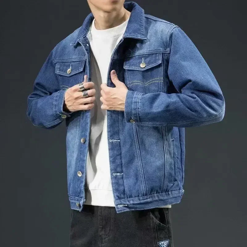 Veste en denim doublée Avalon Sherpa