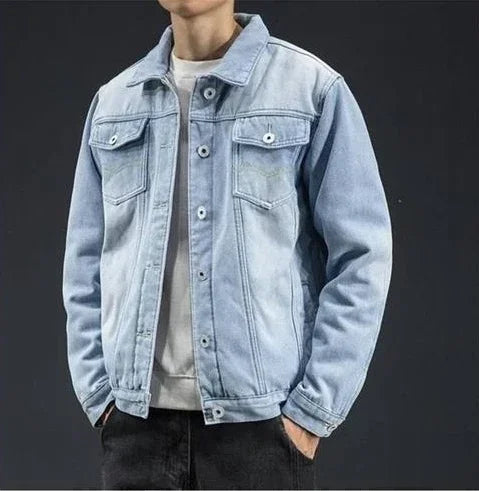 Veste en denim doublée Avalon Sherpa