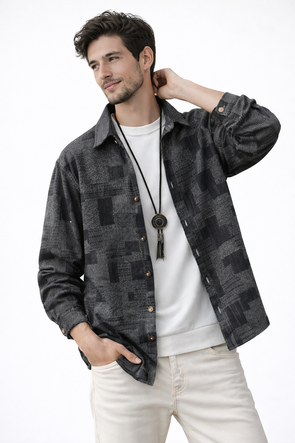 Chemise en denim Gridlock