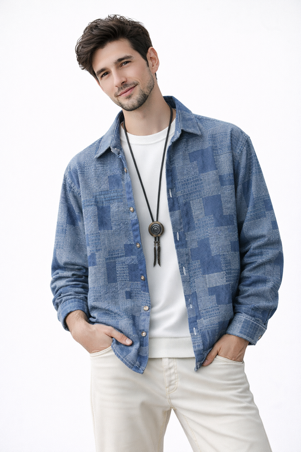 Chemise en denim Gridlock