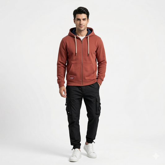 Sweat à capuche zippé Apex