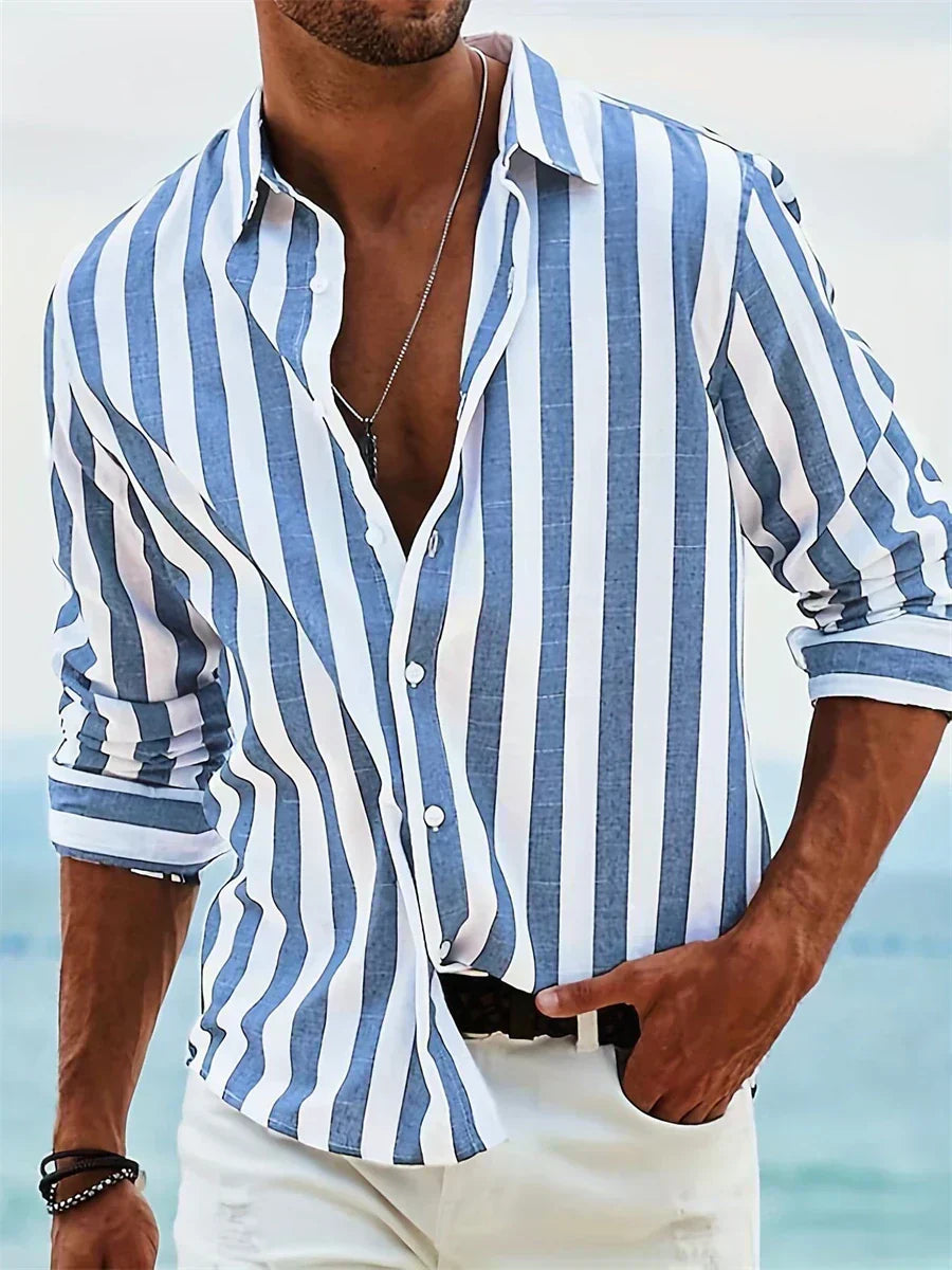 Hemshire™ | Chemise Rayée Été Légère